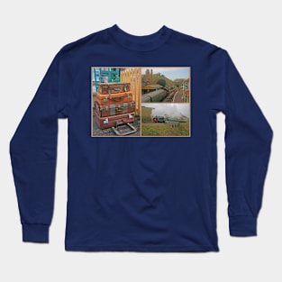 Left Luggage Collage Long Sleeve T-Shirt